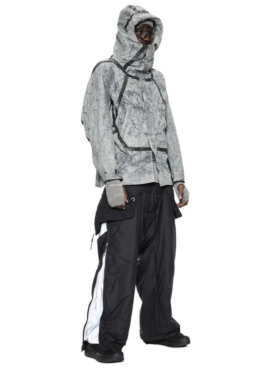 HAMCUS/MANTA REFLECTIVE QUILTED SNOW PANTS/RB
