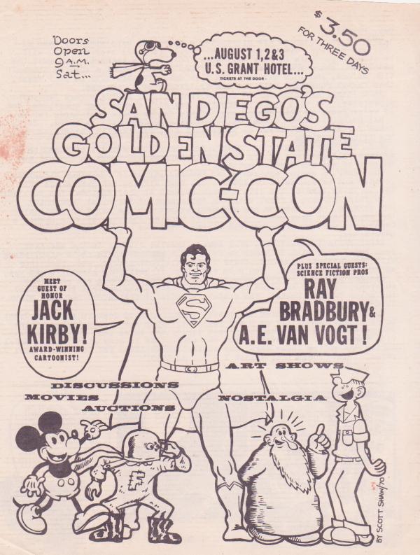1970年8月金州动漫展传单